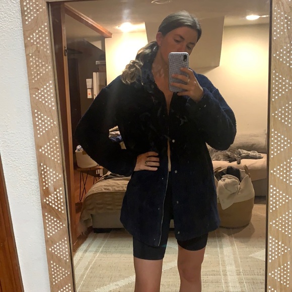 Coats | Levis Navy Sherpa Jacket 
